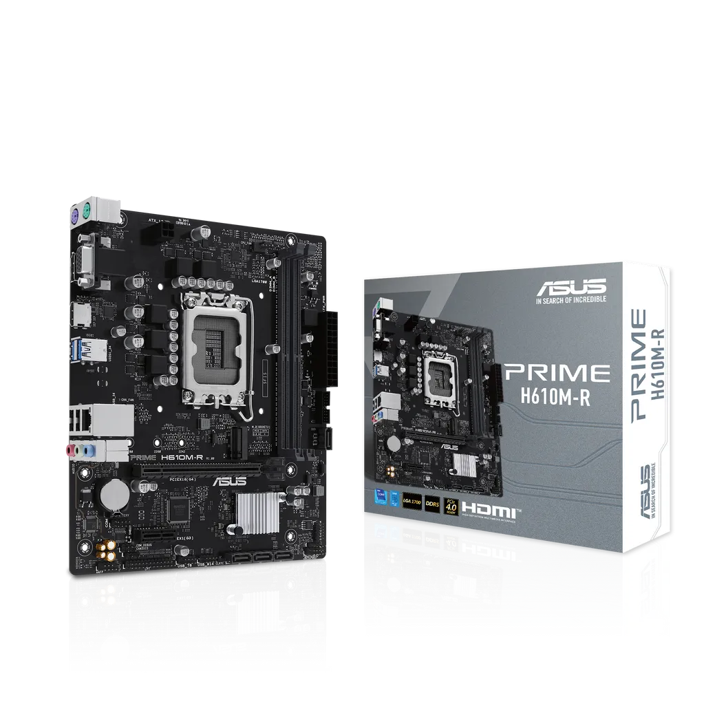 Asus Prime H610M-R DDR5 LGA1700 Motherboard
