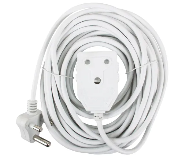 10m 10A Extension Cord with Double Coupler