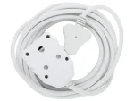 5m 10A Extension Cord with Double Coupler
