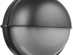 Ellies Arc Series - AC Round Bulkhead - Aluminium + Glass - E27 Base -