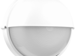 Ellies Arc Series - AC Round Bulkhead - Aluminium + Glass - E27 Base -