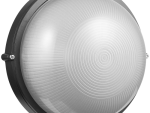 Ellies Illume Series - AC Round Bulkhead - Aluminium + Glass - E27 Base