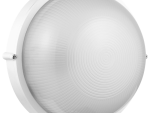 Ellies Illume Series - Large AC Round Bulkhead - Aluminium + Glass - E