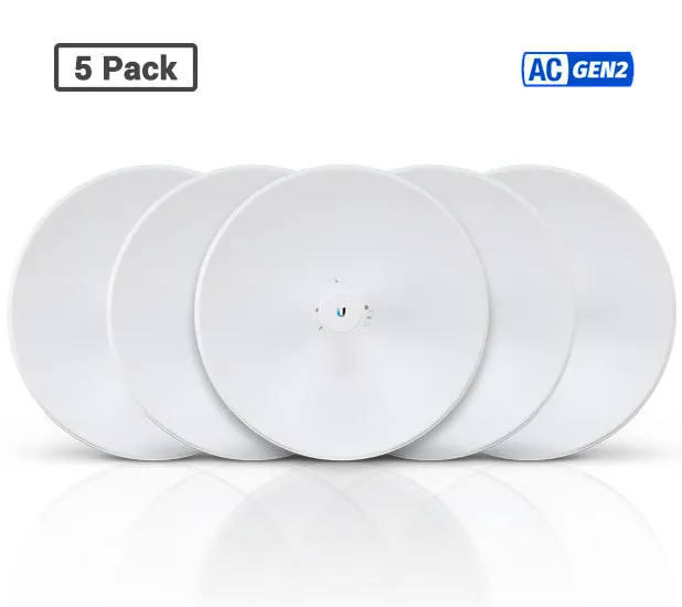 Ubiquiti PowerBeamAC 25dBi (GEN2) 5Pack