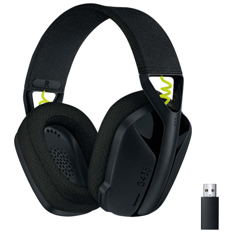 Logitech G435 Lightspeed Wireless Gaming Headset - Black