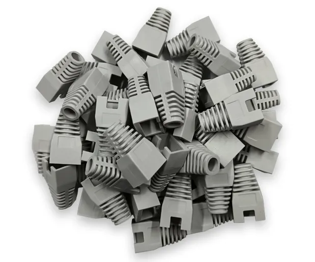 RJ45 Boot (Grey) 50x Packet