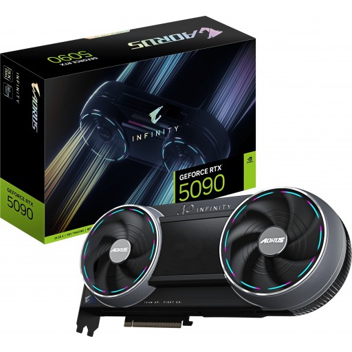 Gigabyte nVidia GeForce RTX 5090 Aorus Infinity - 32GB GDDR7; 512-Bit PCIe Desktop Graphics Card