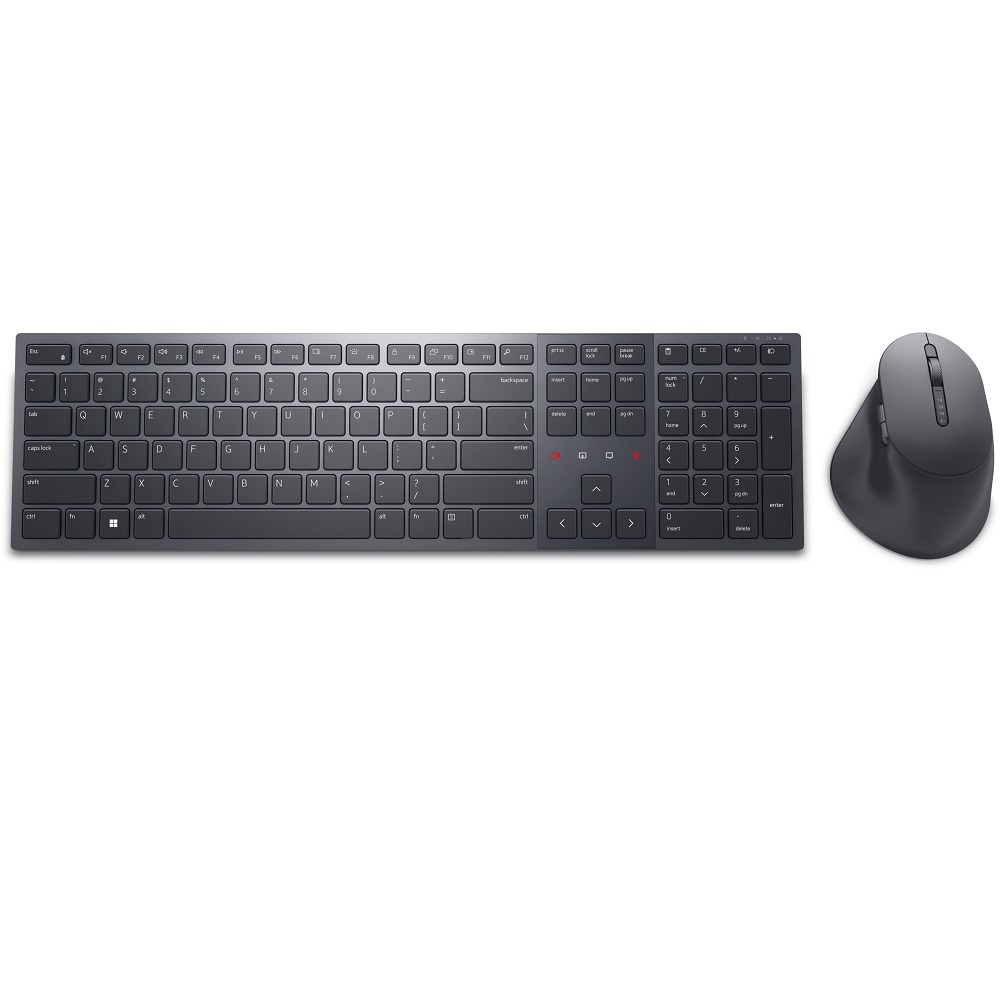 Dell Pro Premium Collaboration Keyboard and Mouse - KM900 - US International