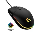 Logitech G203 Lightsync - Gaming Mouse - Wired USB - Black