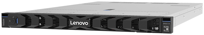 Lenovo ThinkSystem SR630 V4 2 x 6505P 12C CPU; 2 x 64GB RAM; 2 x 2.5''
