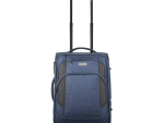 Travelwize Aurora 55cm 4-Wheel Spinner Trolley Case - Navy Melange