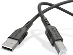 UAB20 USB 2.0 Printer Cable A-B 2M Black