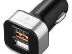 Volkano Boulevard Series USB 2-Port QC3.0 Car Charger