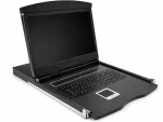 Cattex 4 Port 17" VGA LCD KVM Console - Networking