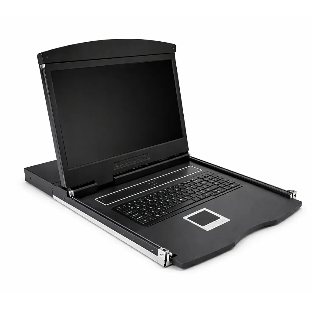 Cattex 4 Port 17" VGA LCD KVM Console - Networking