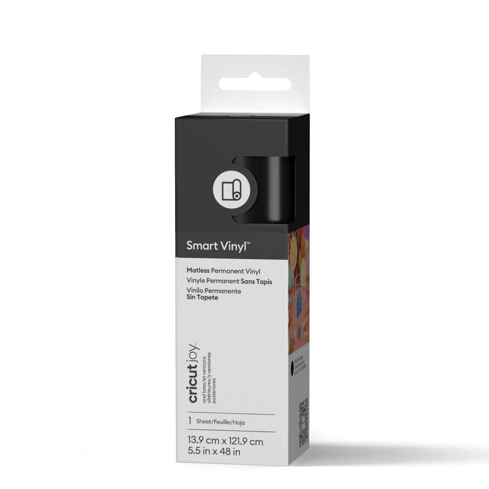 Cricut Smart Vinyl Permanent Joy 14x122cm 1 sheet (Black)