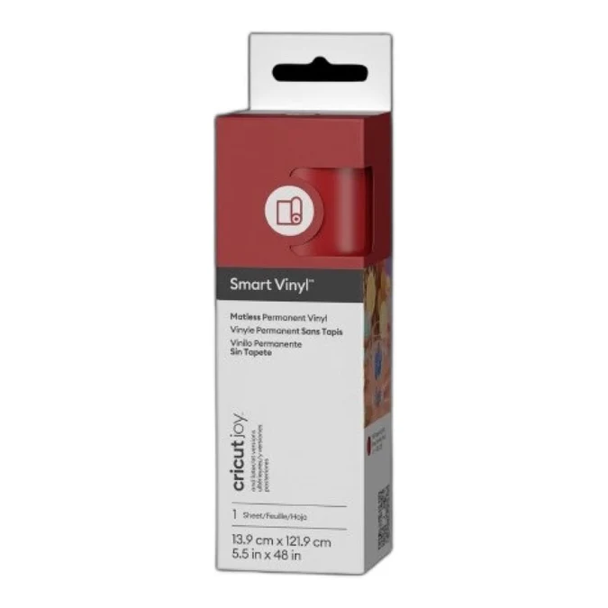 Cricut Smart Vinyl Permanent Joy 14x122cm 1 sheet (Mat Red)