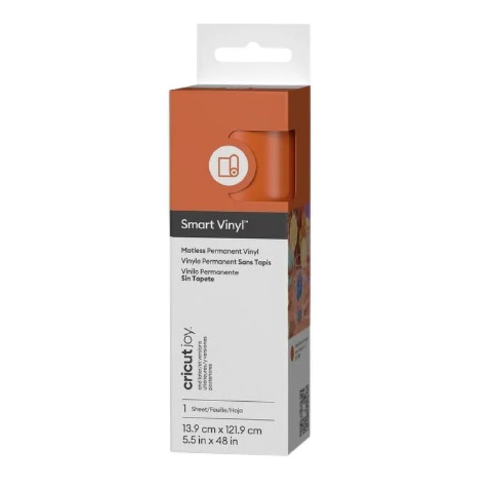 Cricut Smart Vinyl Permanent Joy 14x122cm 1 sheet (Mat Orange)