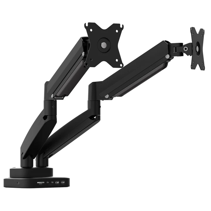 J5 Create Ergonomic Dual-Monitor Mount with Docking Station