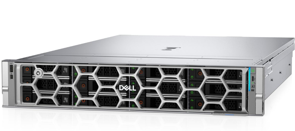 Dell PowerEdge R570 | Xeon 6511P | 12x 3.5" Chassis | 2x 960GB | 32GB | Dual Hotplug 1100W