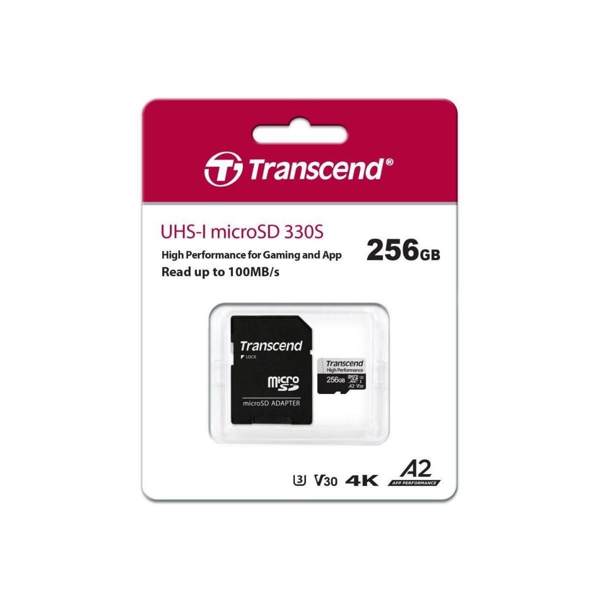 Transcend 340S 256GB Ultra Performance Micro SD Card