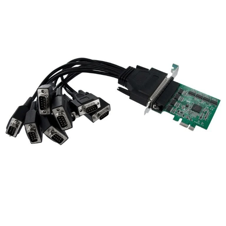 Vantec UGT-PCE80SR 8 Port RS232 Serial PCIe Card