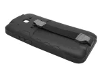 Leather case with shoulder strap for C61, allow to operate keypad and screen