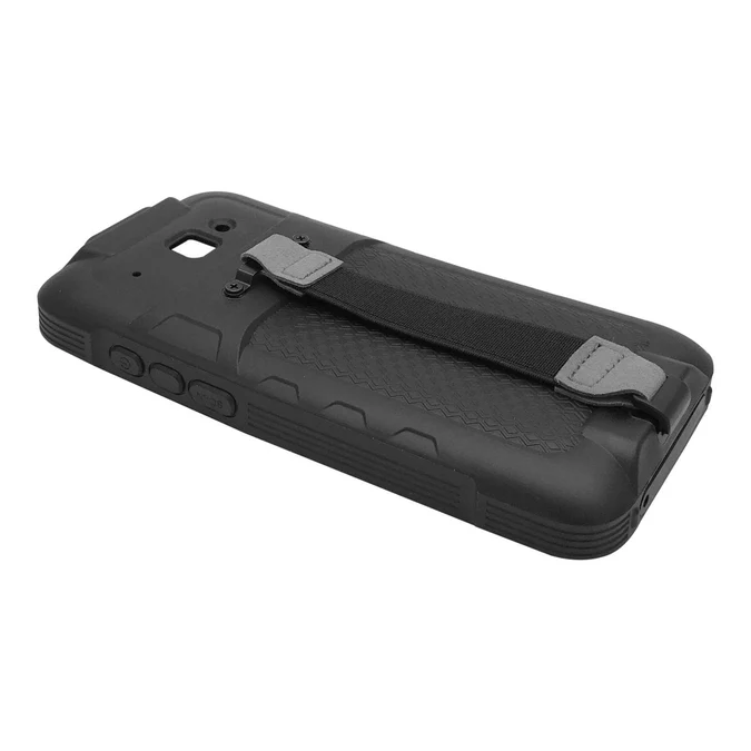 Leather case with shoulder strap for C61, allow to operate keypad and screen