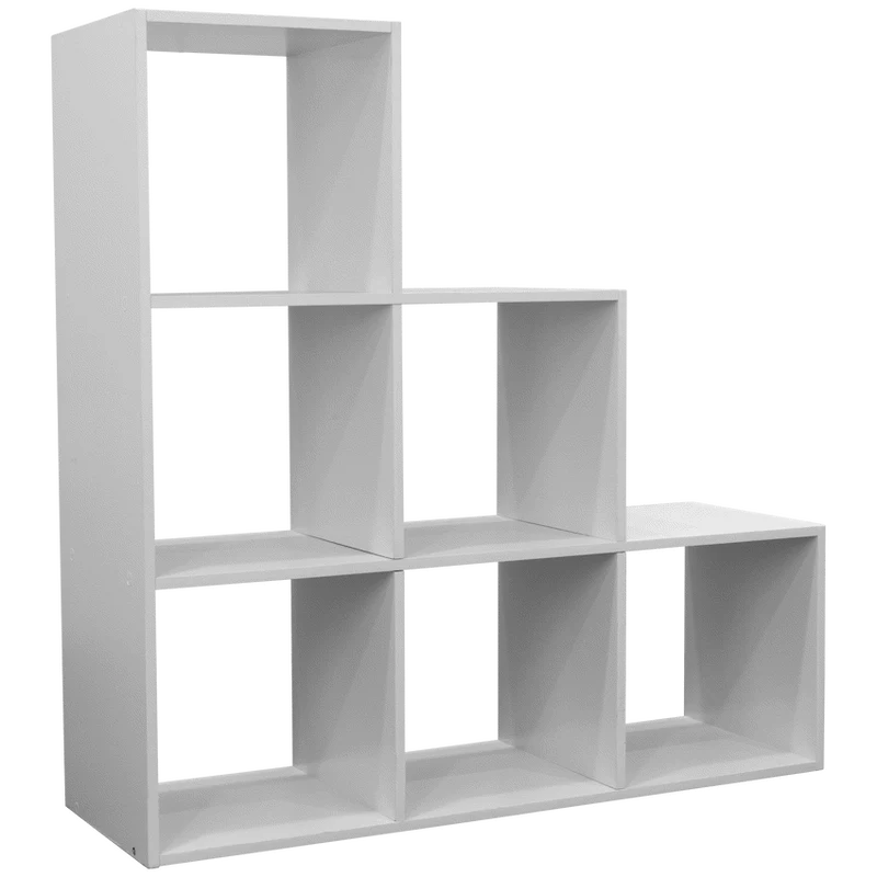 Everfurn Hexagon Bookshelf High Pressure Laminate