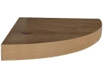 Everfurn Arched Floating Corner Wall Shelf
