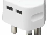Spar Wall Charger  Pin 2XUSB 2.1A White 1'S