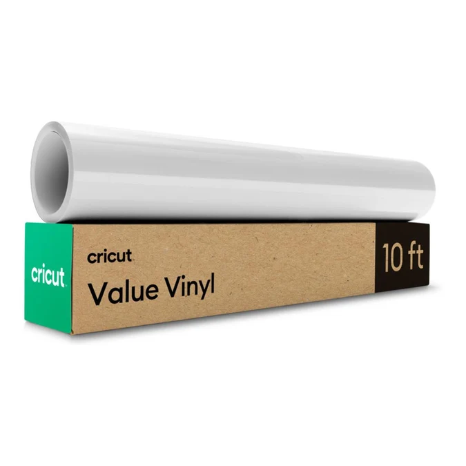 Value Vinyl - Matte; White - 12 in x 10 ft (1)