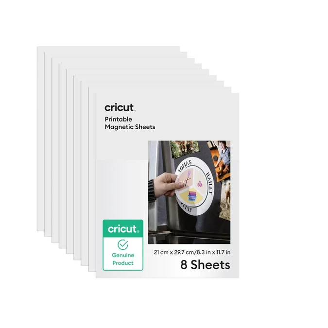 Printable Magnet Sheets; White; A4 (8)