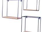 Everfurn Sarah Wall Shelves - Set of 3