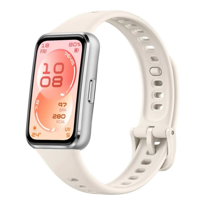 Huawei Band 11 White – Slim, Bright, and Ready for Every Day