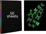 Creality - Luminous Scratch Art Paper - 50 Piece Pack
