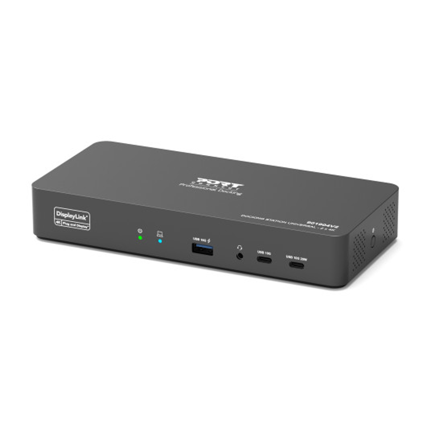 Port 2 x 4K USB-C desktop docking station 11 peripherals 96W