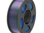 Anycubic PLA Silk Tri-Colour Filament 1kg - Blue/Green/Purple
