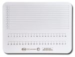 Writing Slate Marker Board Double Sided WB24 297X210MM Pack of 10