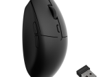 Keychron BM22-A9 1K Huano Micro Switch Wireless Mouse (BT/2.4GHz/Wired - Black