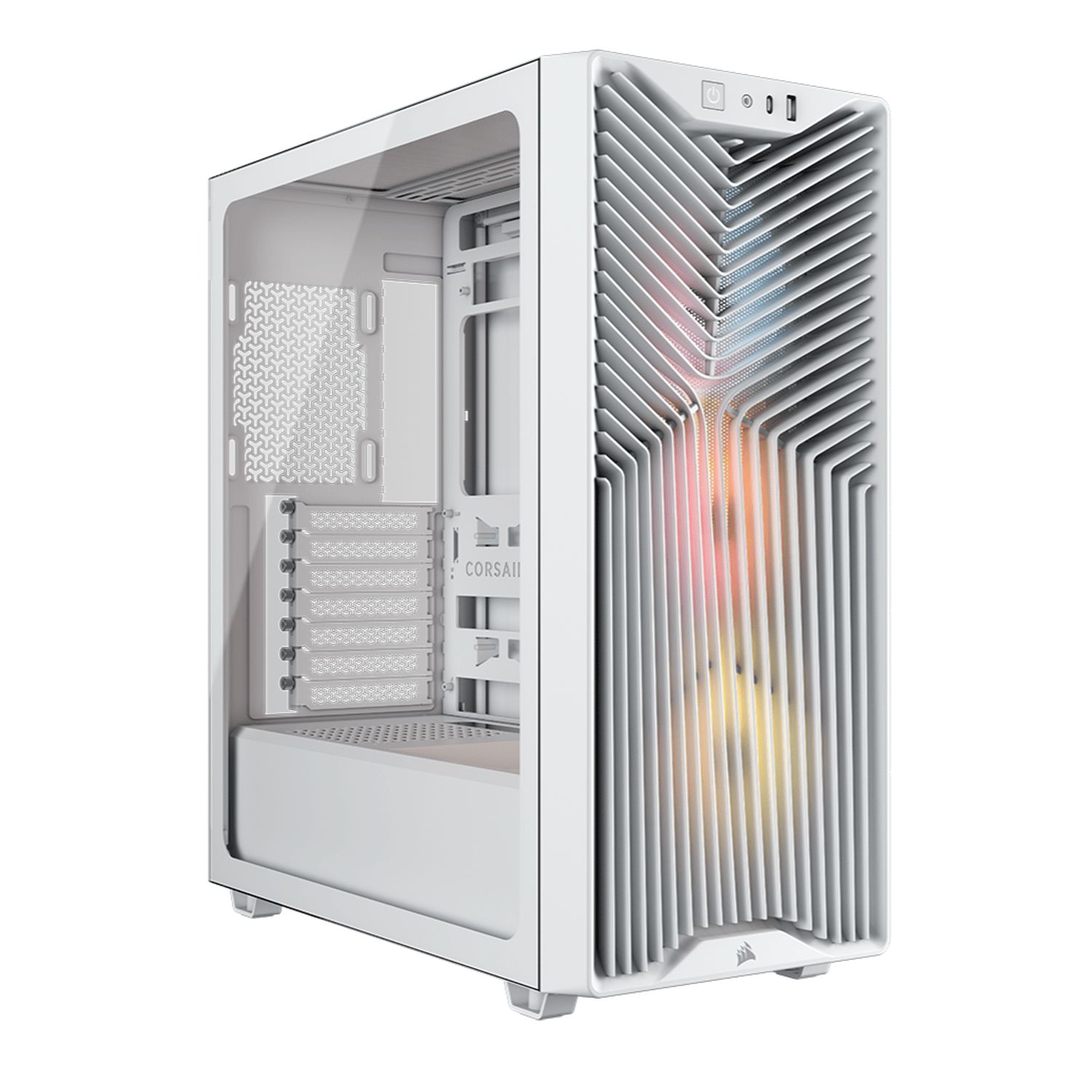 Corsair 3200D RS ARGB Mid-Tower PC Case - White