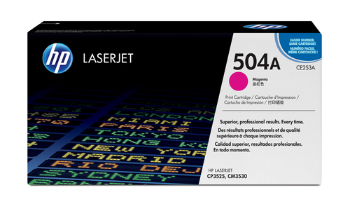 HP 504A Magenta LaserJet Toner Cartridge
