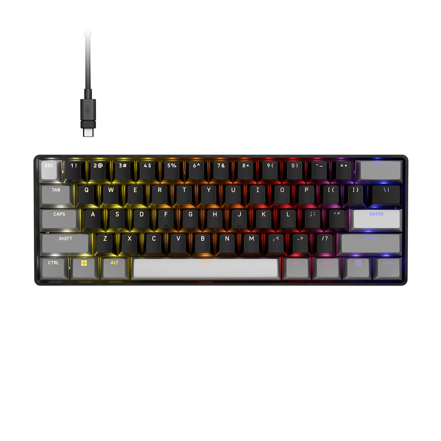 Corsair Nautilus 60 Hall Effect Gaming Keyboard - Black