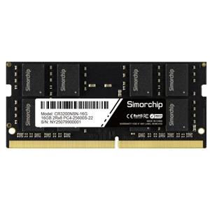 16GB Simorchip | DDR4-3200Mhz | U-DIMM | 2Rx8 | CL22 | 1.2V | 288 Pin Desktop Memory Module