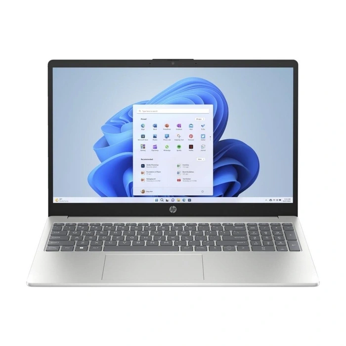 HP 15 Laptop | AMD Ryzen 5 7530U | 8GB DDR4 | 256GB | Windows 11 Home | Natural Silver