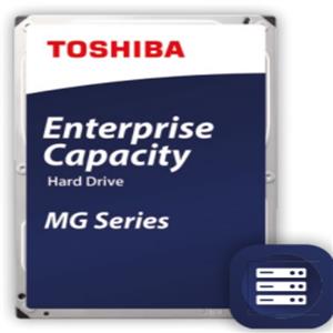 2TB Toshiba MG Series | SAS 12Gbit/s | 3.5'' | 7200RPM | 128MB | 4Kn | Enterprise Hard Drive