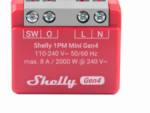 Shelly 1PM Mini Gen4 Compact Smart Switch With Power Monitoring Up To 8A