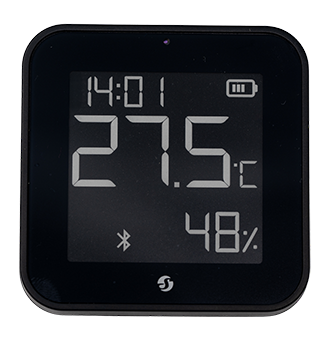 Shelly BLU H&T ZB (Black) Bluetooth & Zigbee Humidity And Temperature