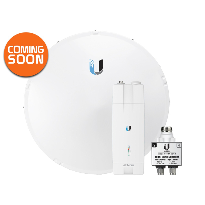 Ubiquiti UISP airFiber 11GHz Dish Radio and High Band Duplexer Kit