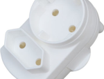 Noble 2 Pin Single European And Round Schuko Adaptor